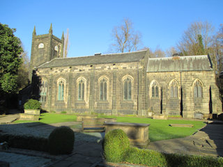 photo of St Mary's Church burial ground