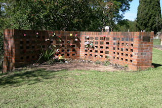 photo of St Anne (memorial wall)