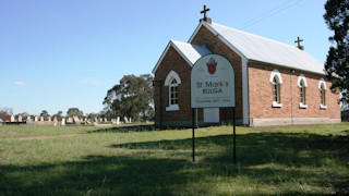 photo of St Mark's Church burial ground