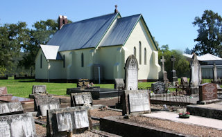 photo of St Barnabas' Church burial ground