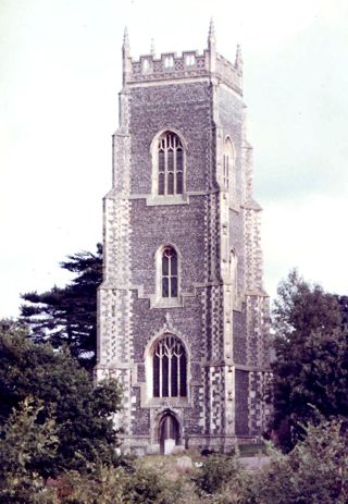 photo of All Saints' Church burial ground