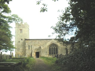 photo of St Cuthbert's Church burial ground