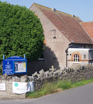 photo of Lynch Chapel's burial ground