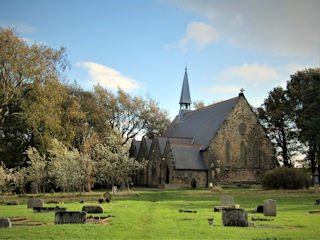 photo of St James' Church burial ground