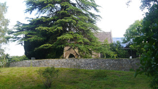 photo of St Edmund's Church burial ground