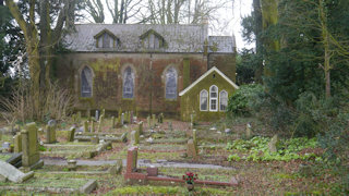 photo of Downside Old's Church burial ground