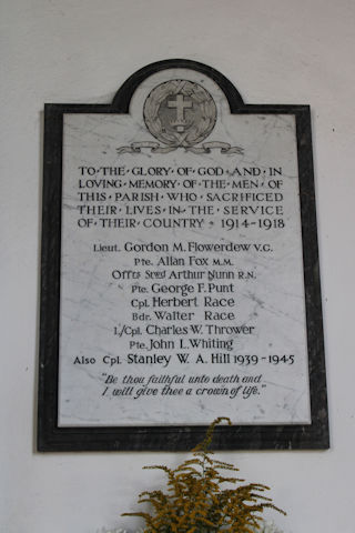 photo of St Leonard (roll of honour)