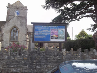 photo of St Nicholas' Church burial ground