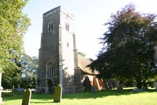 photo of St Lawrence's Church burial ground