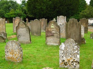 photo of Holy Trinity's Church burial ground