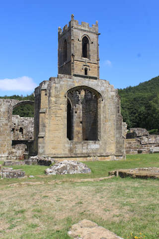 photo of Mount Grace Priory's Church burial ground