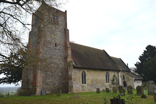 photo of St Bartholomew's Church burial ground