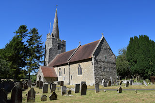 photo of St Margaret's Church burial ground