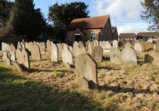 photo of Unitarian's burial ground