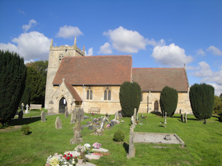 photo of All Saints' Church burial ground