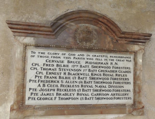 photo of St Mary the Virgin (roll of honour)