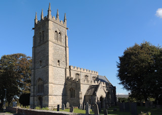 photo of All Saints' Church burial ground