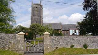 photo of Holy Trinity's Church burial ground