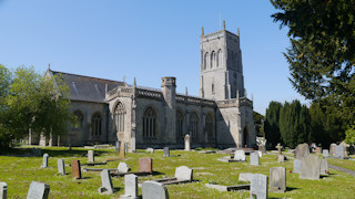 photo of Holy Cross' Church burial ground