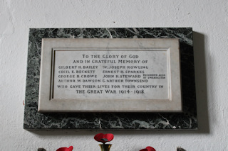 photo of St Mary (roll of honour)