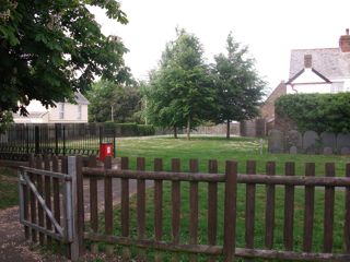 photo of Old Town Park's Church burial ground