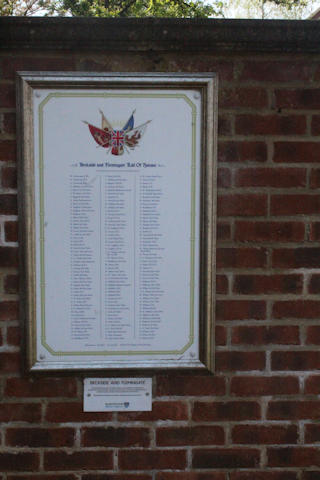 photo of Beckside and Flemingate (roll of honour)