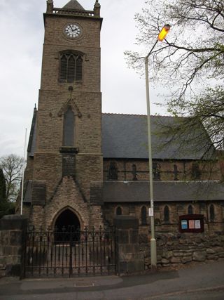 photo of St George's Church burial ground