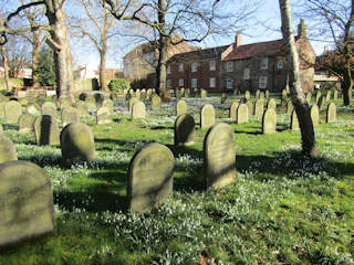 photo of Quaker's burial ground