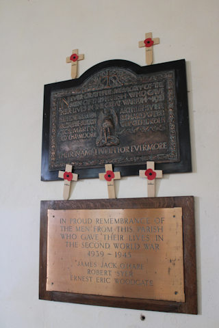 photo of All Saints (roll of honour)