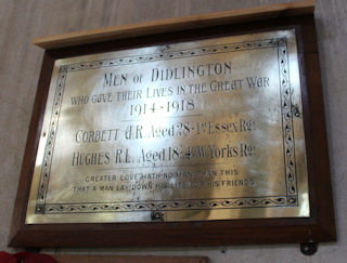 photo of St Michael (roll of honour)