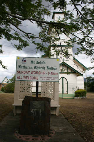 photo of St John Lutheran's Church burial ground