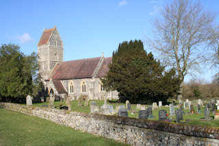 photo of St Ethelbert's Church burial ground