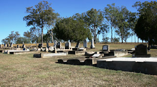 photo of Lutheran's Church burial ground