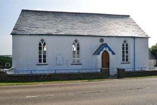 photo of Bennacott Chapel's burial ground