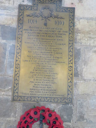 photo of St Martin (roll of honour)