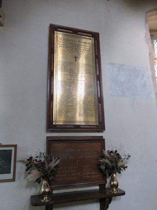 photo of St Andrew (roll of honour)