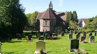 photo of St Peter's Church burial ground