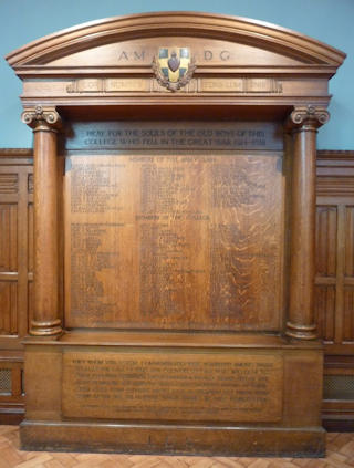 photo of Wimbledon College (roll of honour)