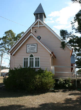 photo of St Johns Lutheran's Church burial ground