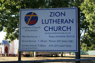 photo of Zion Lutheran's Church burial ground
