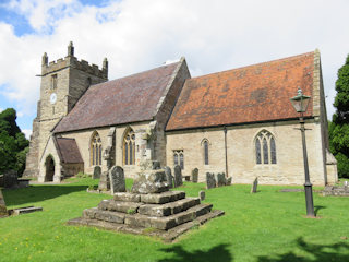 photo of St John the Baptist's Church burial ground