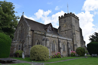 photo of St Margaret's Church burial ground