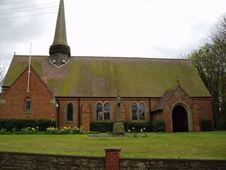 photo of All Saints' Church burial ground
