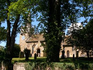 photo of All Saints' Church burial ground