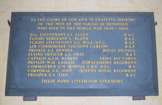 photo of St Mary (roll of honour)