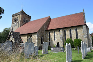 photo of St Mary's Church burial ground