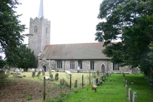 photo of Holy Trinity's Church burial ground