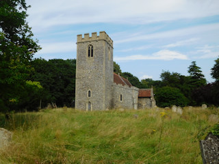 photo of All Saints' Church burial ground