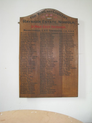 photo of St Mary (WW1 roll of honour)