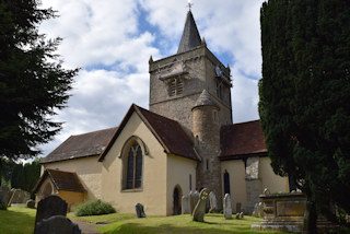 photo of All Saints' Church burial ground